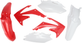 Standard Body Kit - '09-'12 OEM Red/White - Honda - CRF '09-'13 (1)