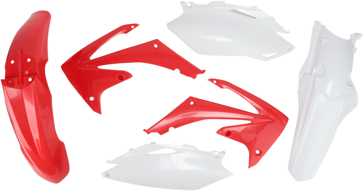 Standard Body Kit - '09-'12 OEM Red/White - Honda - CRF '09-'13 (1)