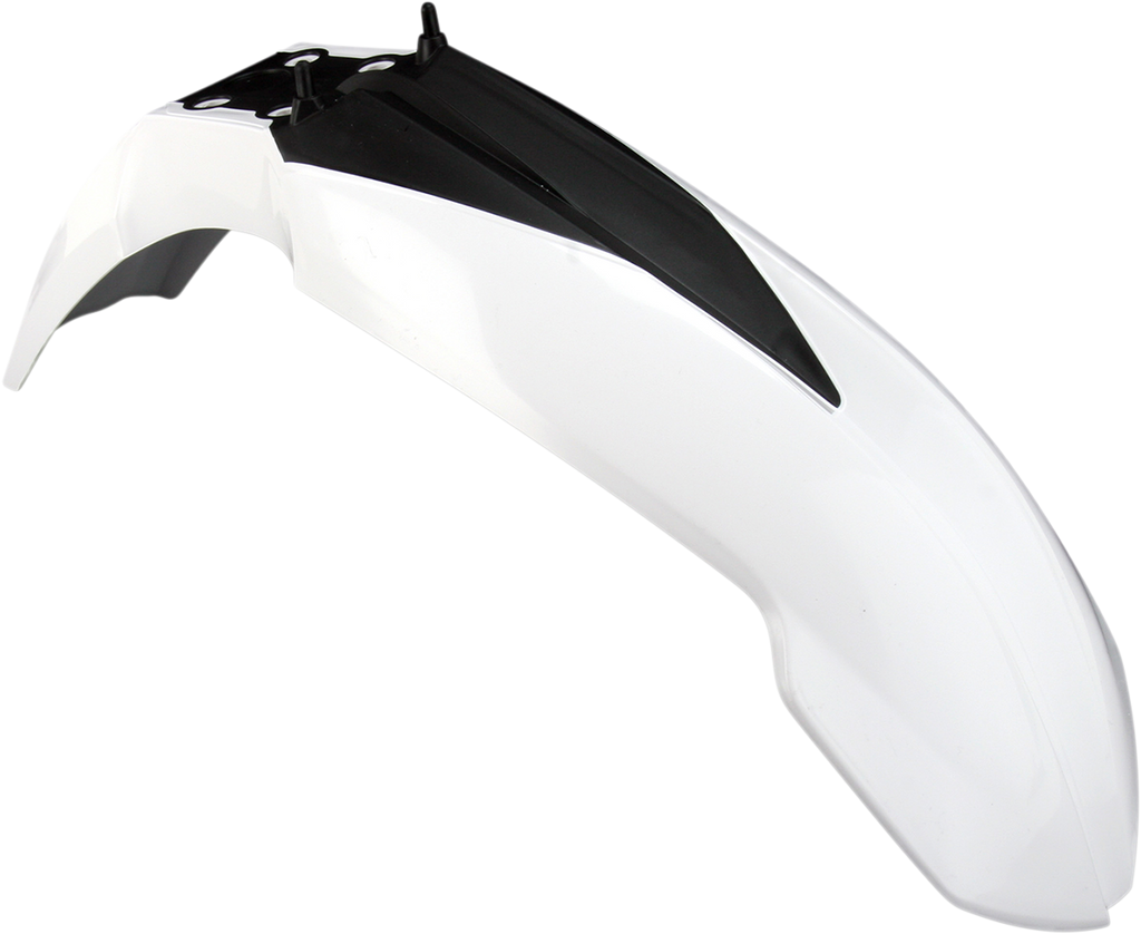 ACERBIS Front Fender - White/Black - KTM - EX/SX/XC '07-'13