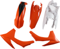 Standard Body Kit - '12 OEM Orange/White - KTM - EX/XC '12-'13 (1)