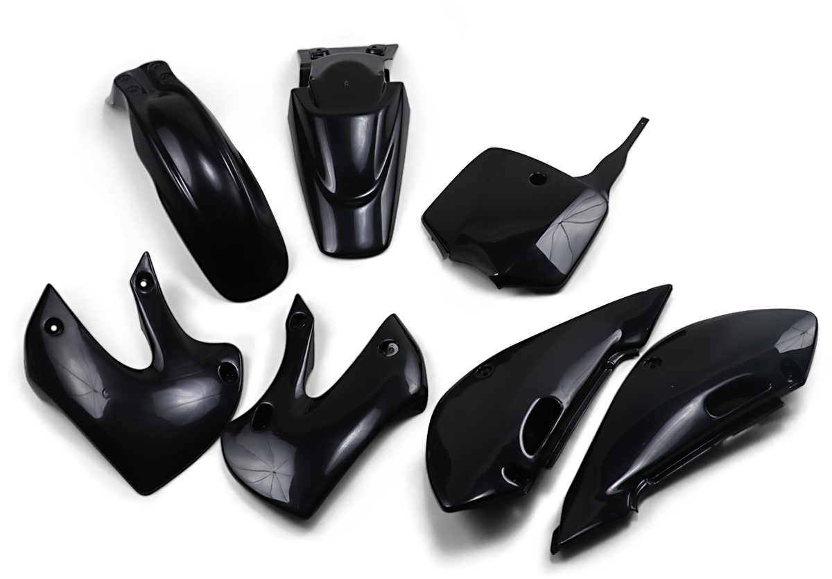 UFO Body Kit KLX110 01-09 - Black