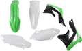 Standard Body Kit - '13 OEM Green/Black/White - Kawasaki - KX '13-'15 (1)