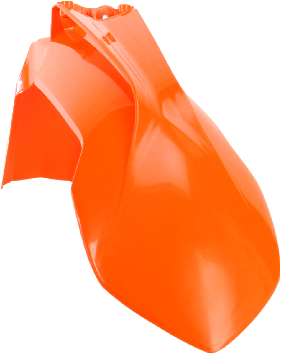 Front Fender - Orange - KTM - EX/SX/XC '13-'16 (1)