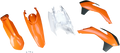 Standard Body Kit - '14 OEM Orange/White - KTM - SX/XC '13-'16 (1)