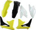 Standard Body Kit - '13 OEM Yellow/Black - Suzuki - RMZ '08-'17 (1)