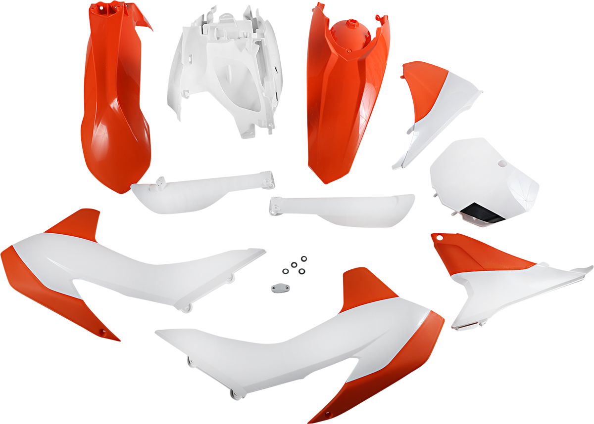 Full Body Kit - '15 OEM Orange/White/Black - KTM - SX/XC '15-'16 (1)