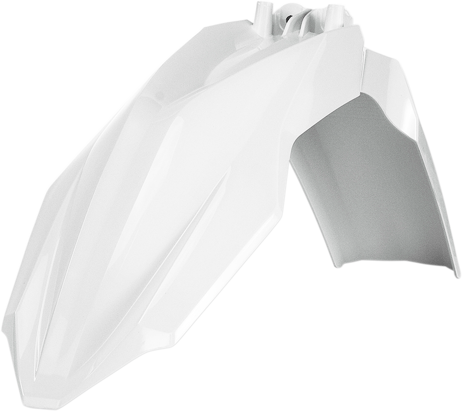 Front Fender - White - Husqvarna - FC/FE/TC/TE '14-'16 (1)