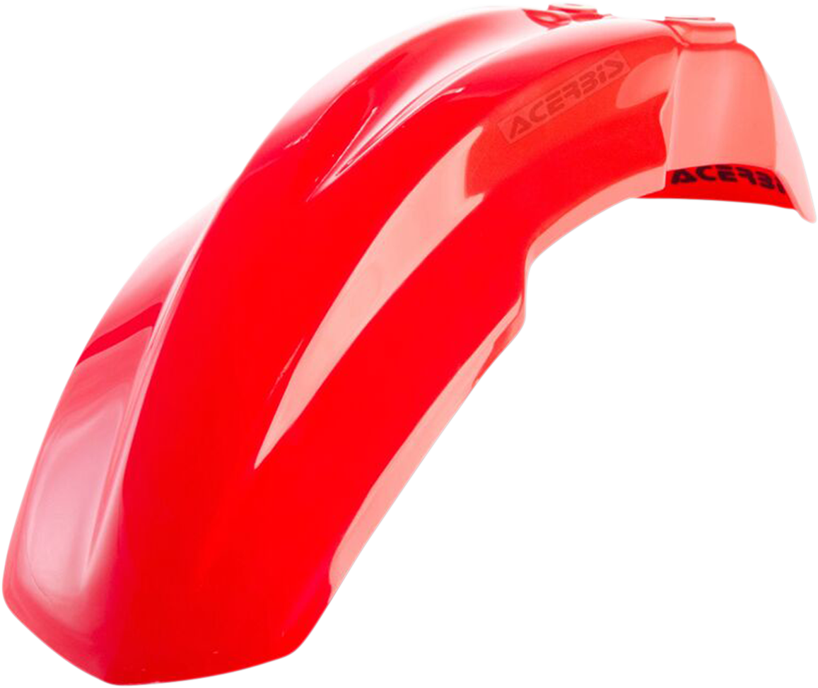 Front Fender - Red - Honda - CRF '07-'25 (1)
