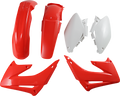 Standard Body Kit - '03 OEM Red/White - Honda - CR '02-'03 (1)
