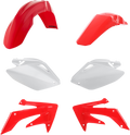 Standard Body Kit - '05 OEM Red/White - Honda - CRF '04-'05 (1)
