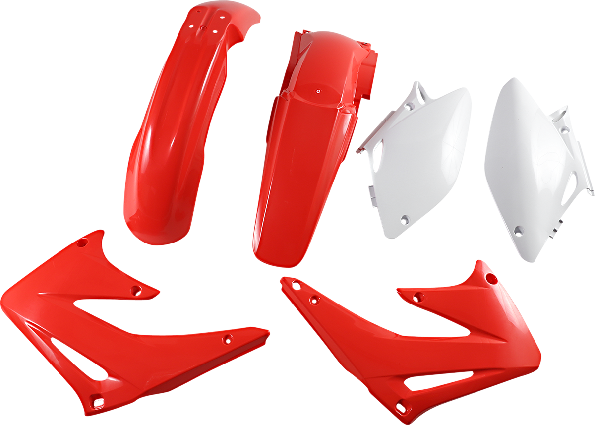 Standard Body Kit - '03 OEM Red/White - Honda - CRF '02-'03 (1)