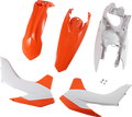 Standard Body Kit - '15 OEM Orange/White - KTM - SX/XC '12-'16 (1)