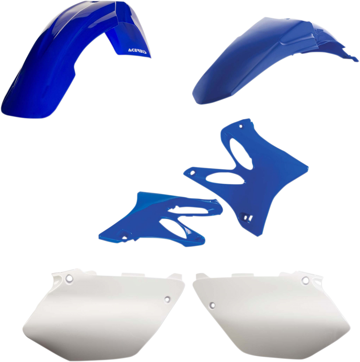 Standard Body Kit - '05 OEM Blue/White - Yamaha - YZ '02--'05 (1)