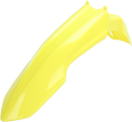 Front Fender - Fluorescent Yellow - Suzuki - RMZ '08-'18 (1)