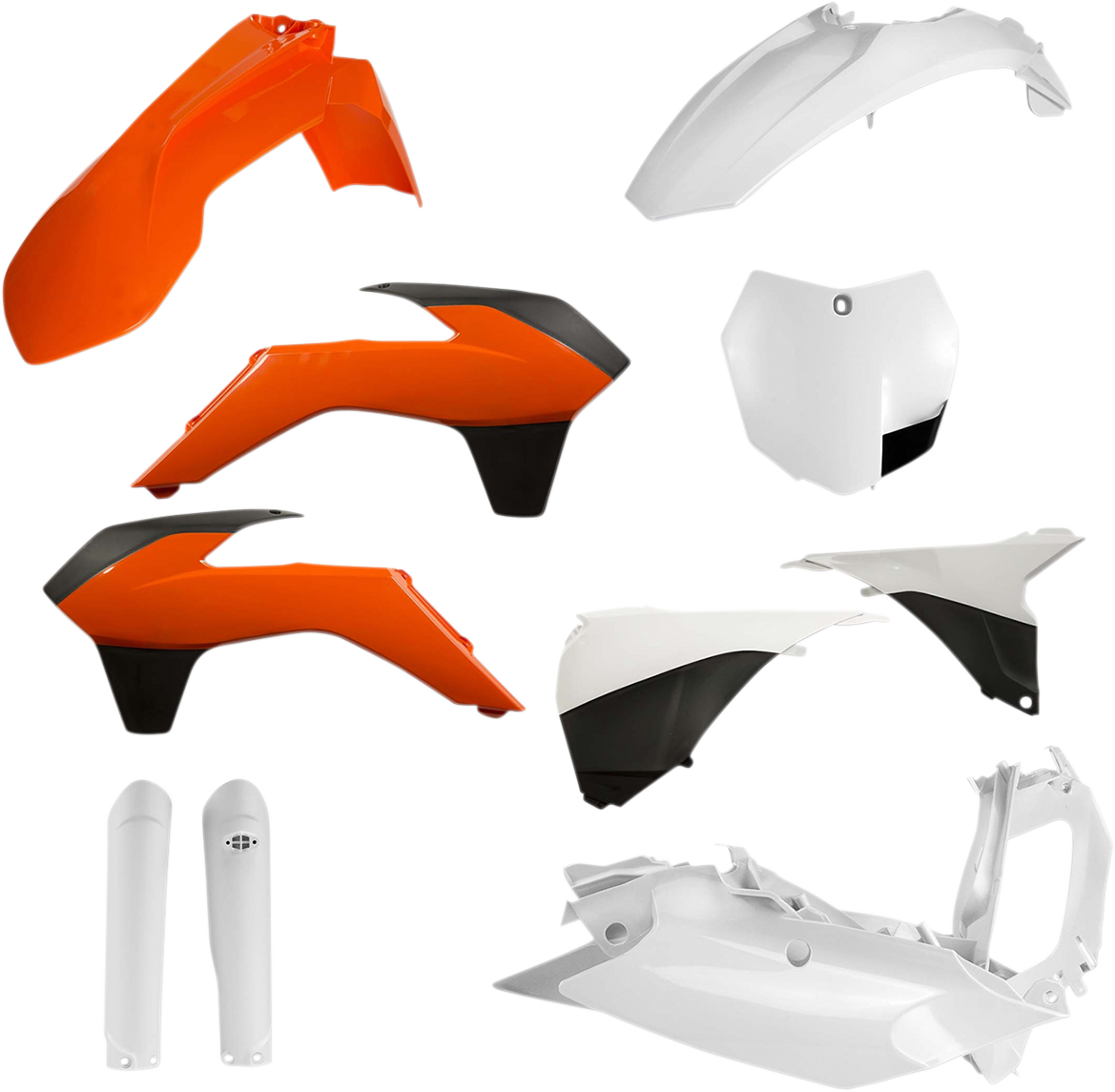 Full Body Kit - '16 OEM Orange/White/Black - KTM - SX/XC '15-'16 (1)
