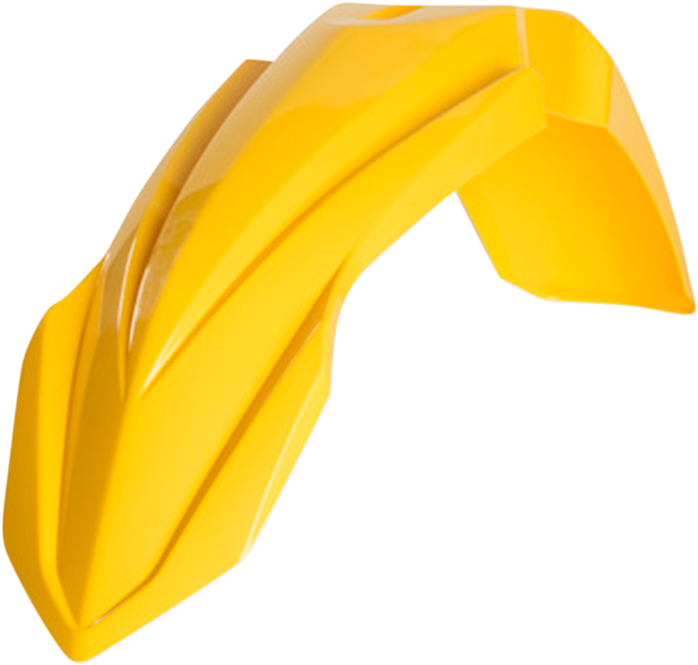 Front Fender - Yellow - Yamaha - YZ/WR '18-'22 (1)
