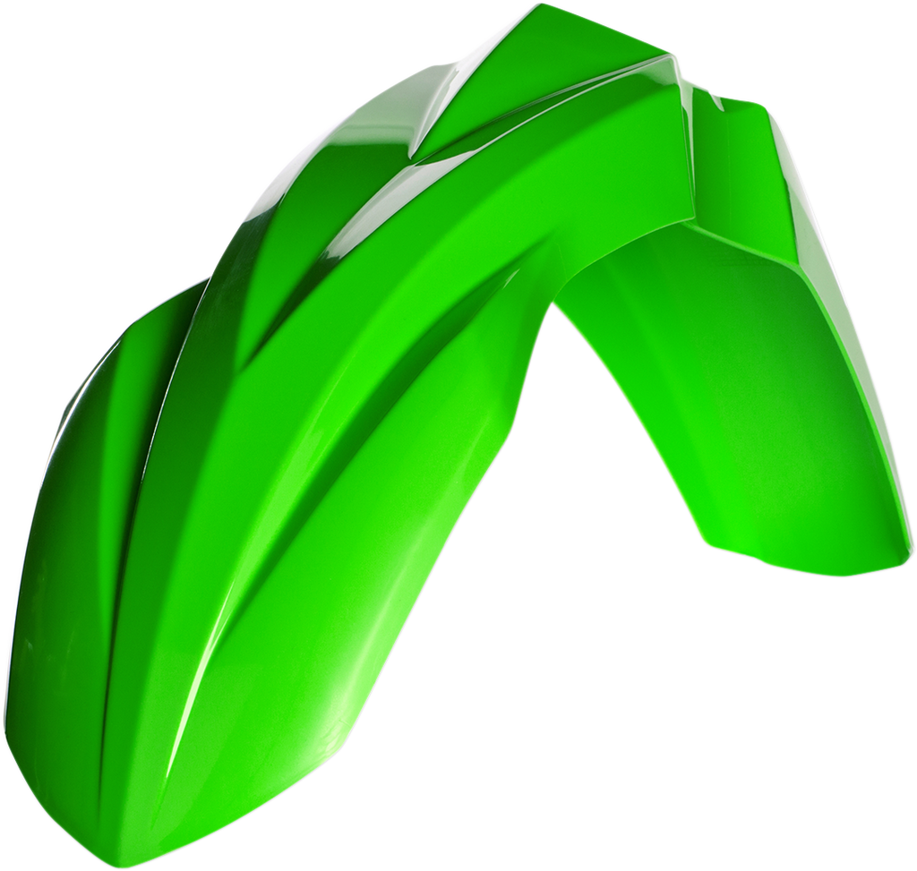 ACERBIS Front Fender - Green - Kawasaki - KX '18-'25