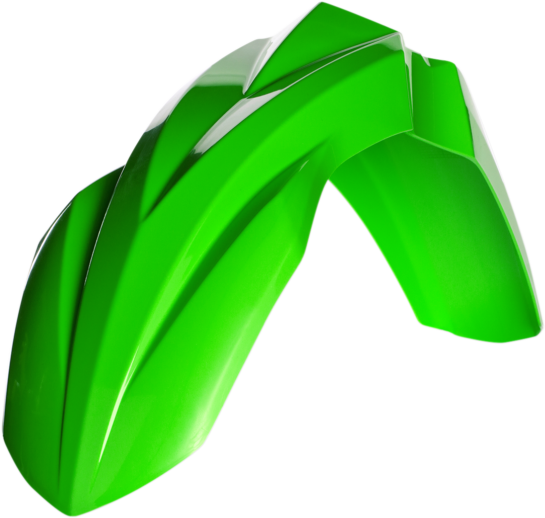 ACERBIS Front Fender - Green - Kawasaki - KX '18-'25