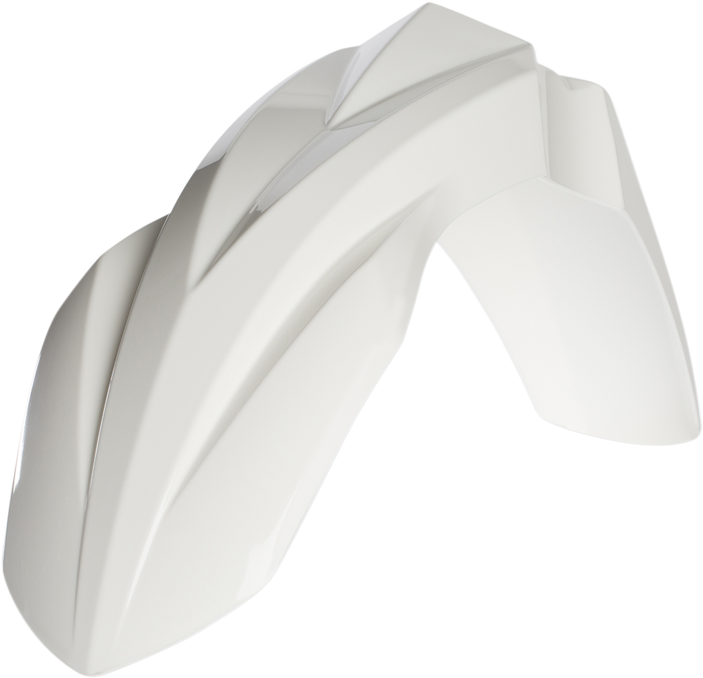 ACERBIS Front Fender - White - Kawasaki - KX '18-'25
