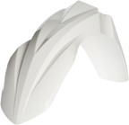 ACERBIS Front Fender - White - Kawasaki - KX '18-'25