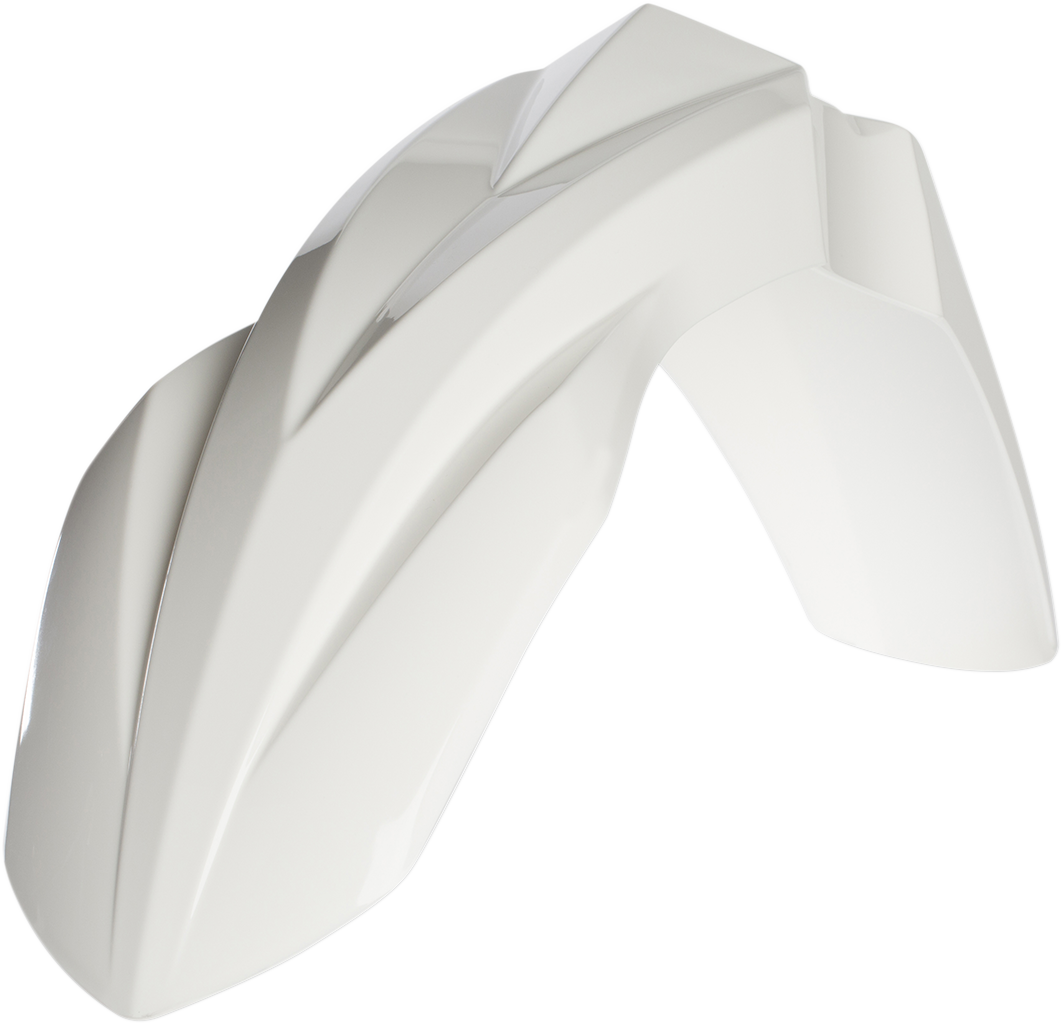 ACERBIS Front Fender - White - Kawasaki - KX '18-'25