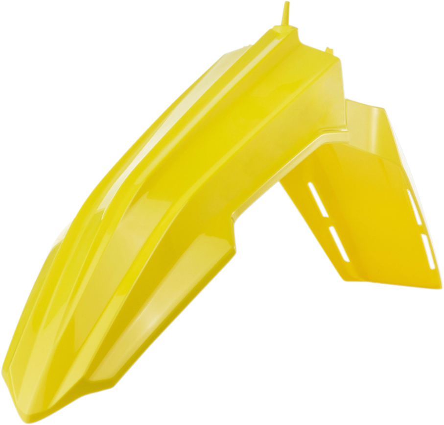 Front Fender - Yellow - Suzuki - RMZ '18-'25 (1)