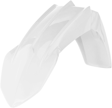 Front Fender - White - Yamaha - YZ/WR '18-'25 (1)