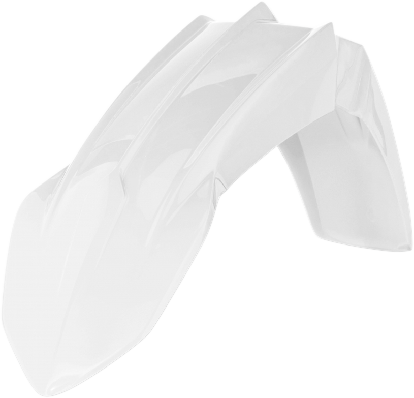 Front Fender - White - Yamaha - YZ/WR '18-'25 (1)