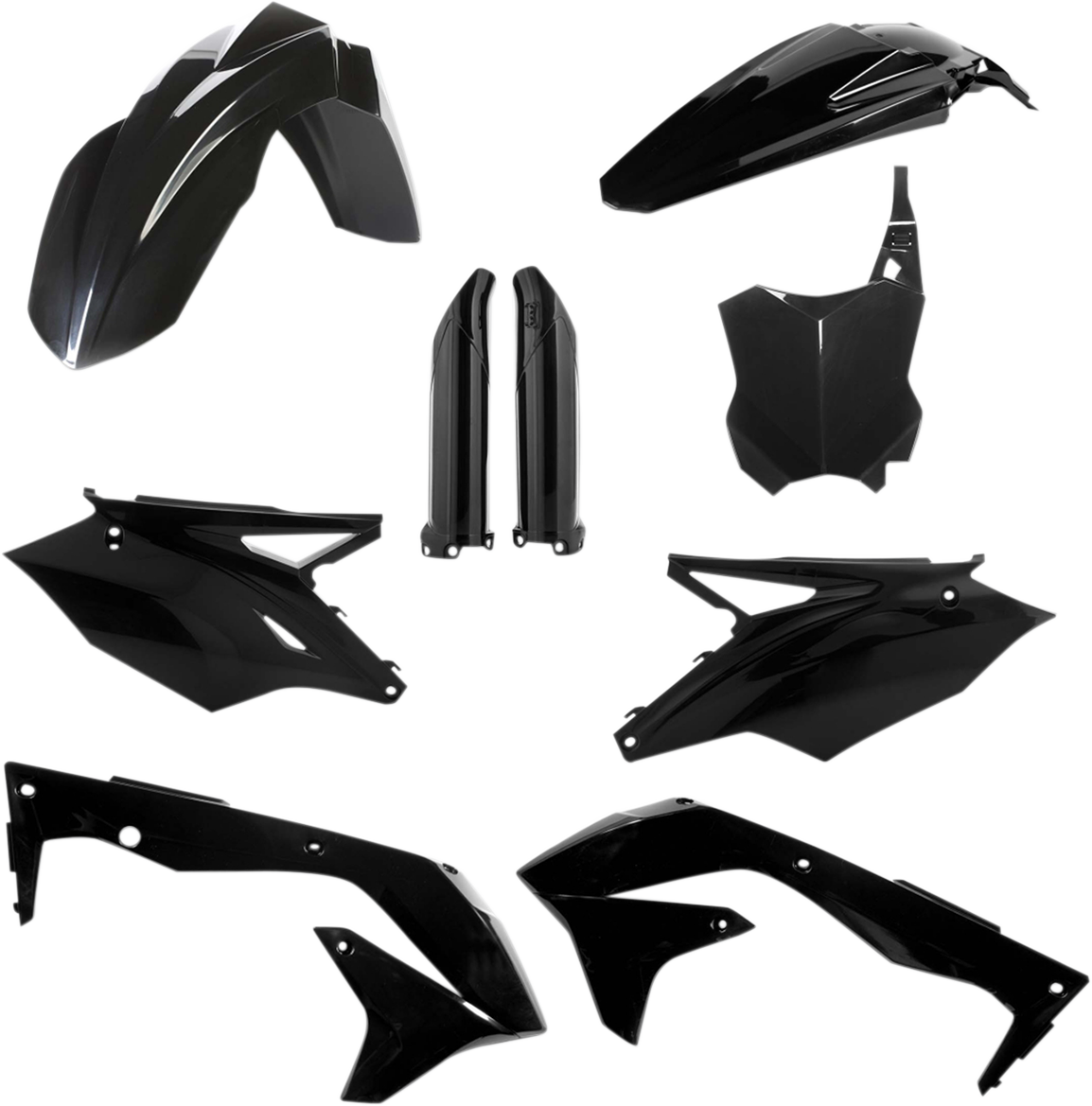 Full Body Kit - Black - Kawasaki - KX '18 (1)