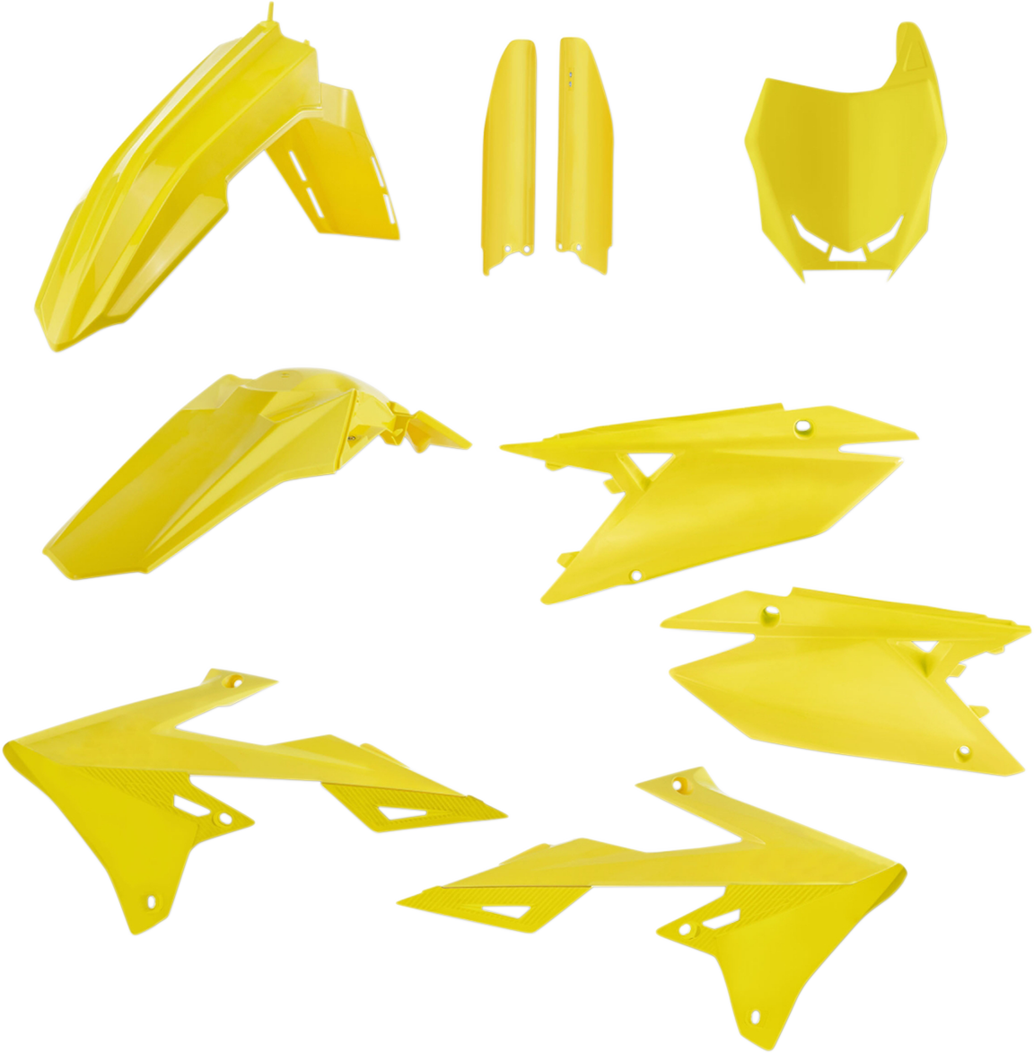 Full Body Kit - '02 RM Yellow - Suzuki - RMZ '18-'25 (1)