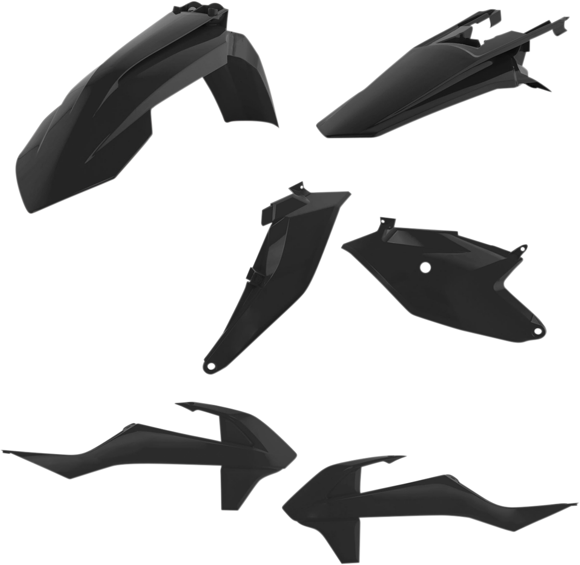 Standard Body Kit - Black - Gas Gas | Husqvarna | KTM (1)