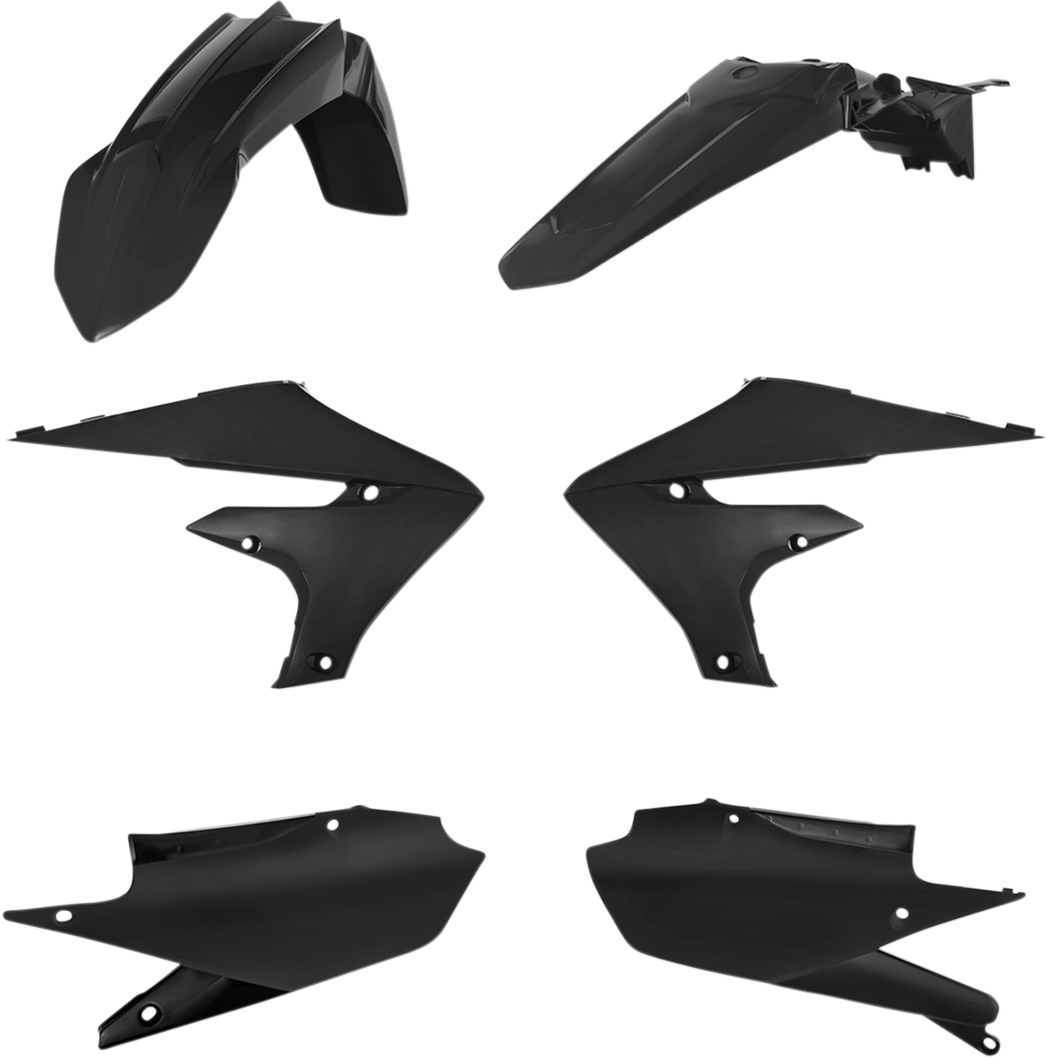 Standard Body Kit - Black - Yamaha - YZ/WR '18-'24 (1)