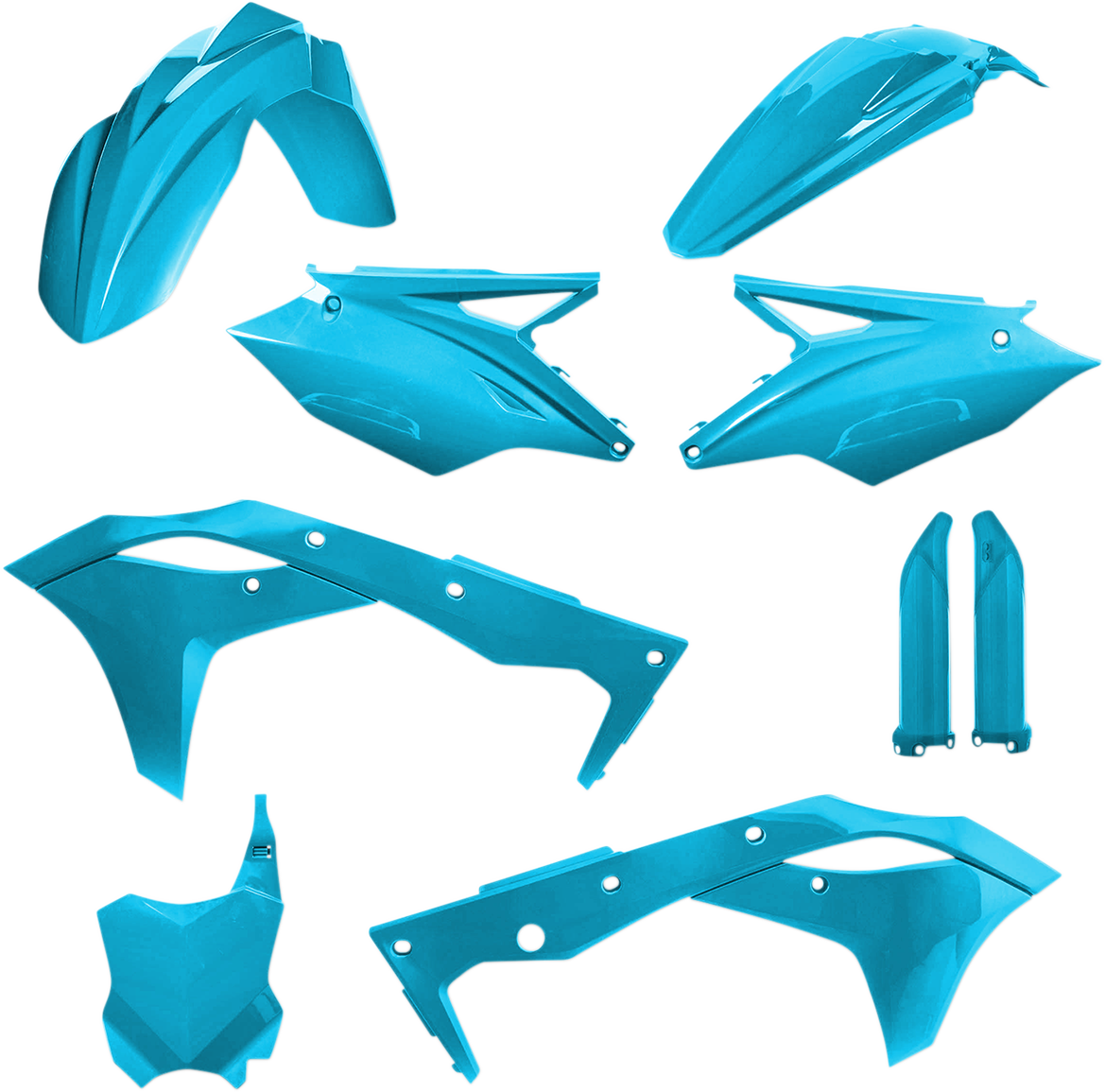 Full Body Kit - Light Blue - Kawasaki - KX '18-'20 (1)