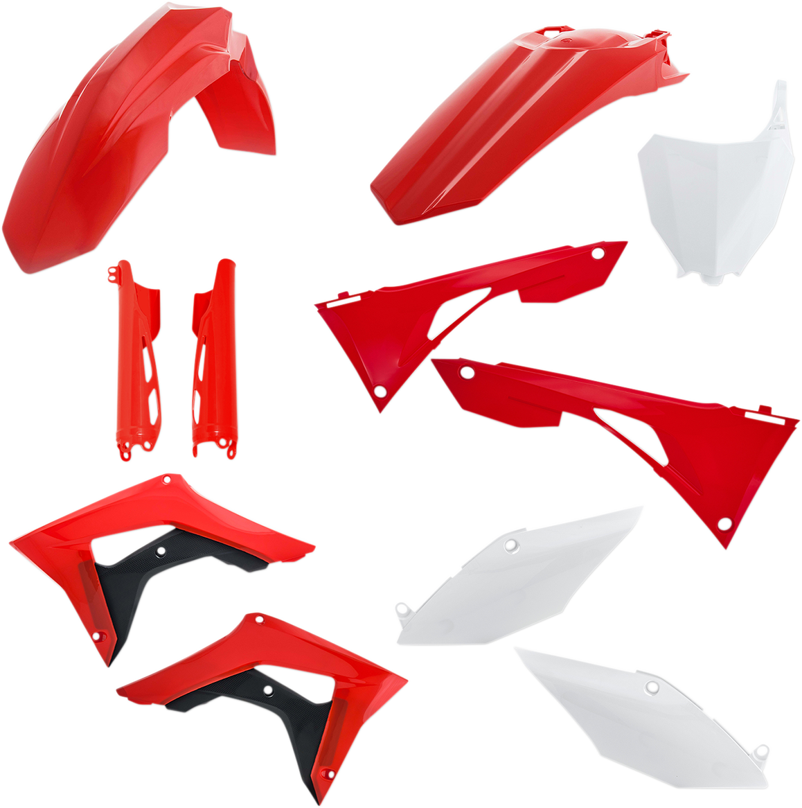 Full Body Kit - '19-'20 OEM Red/White/Black - Honda - CRF '19-'22 (1)