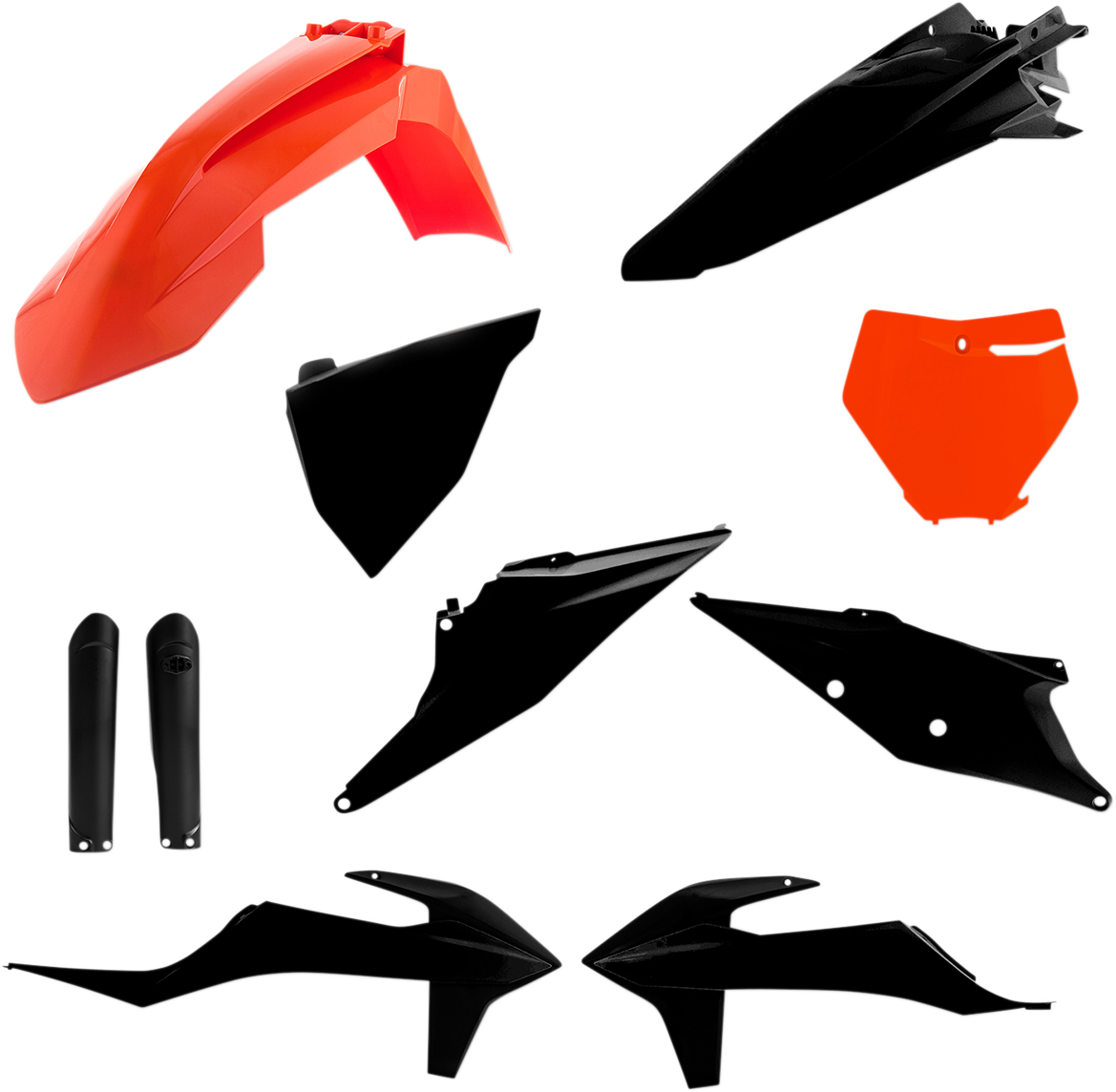 Full Body Kit - '16 OEM Orange/Black - KTM - SX/XC '19-'22 (1)