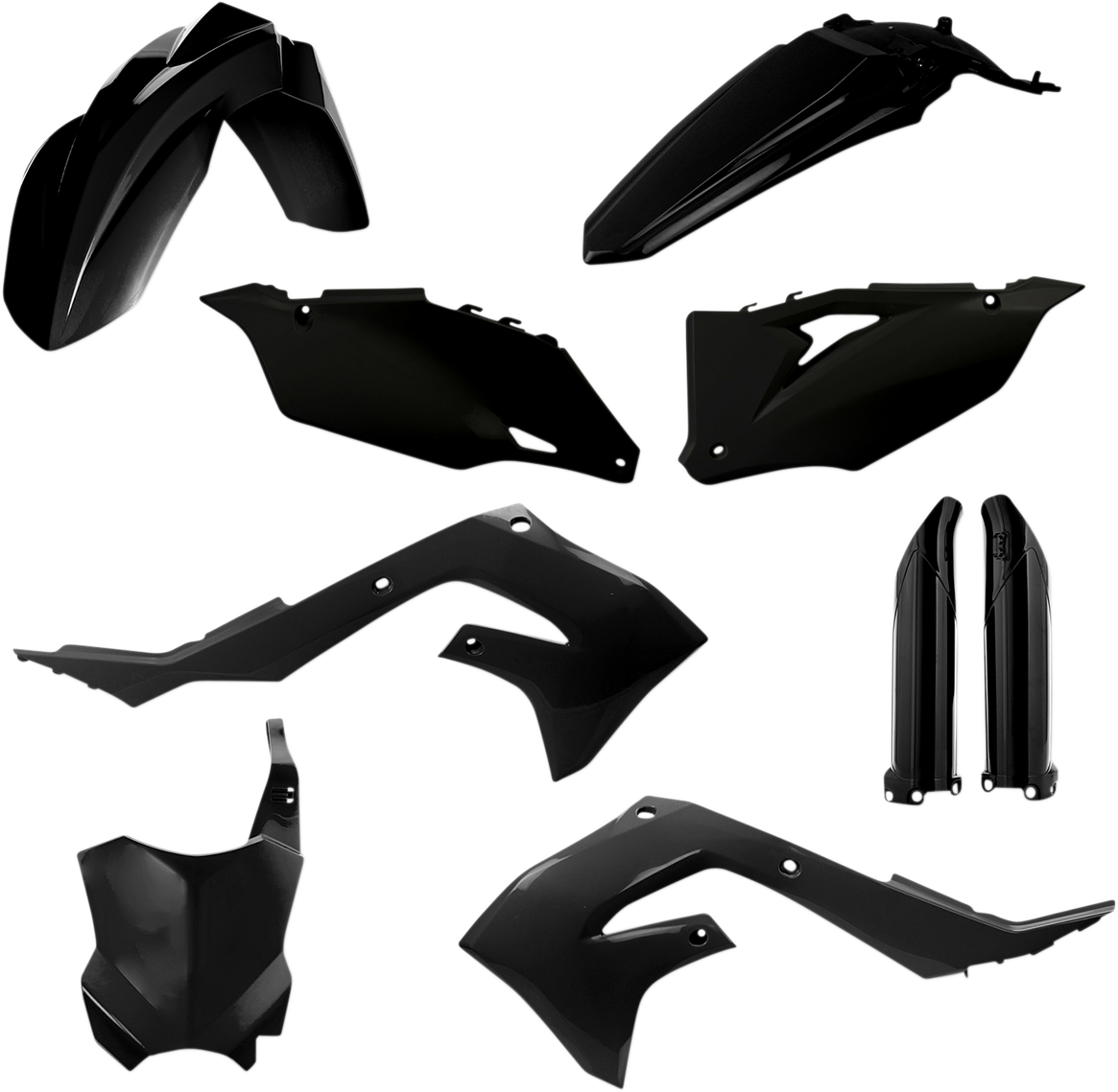 Full Body Kit - Black - Kawasaki - KX '19-'24 (1)