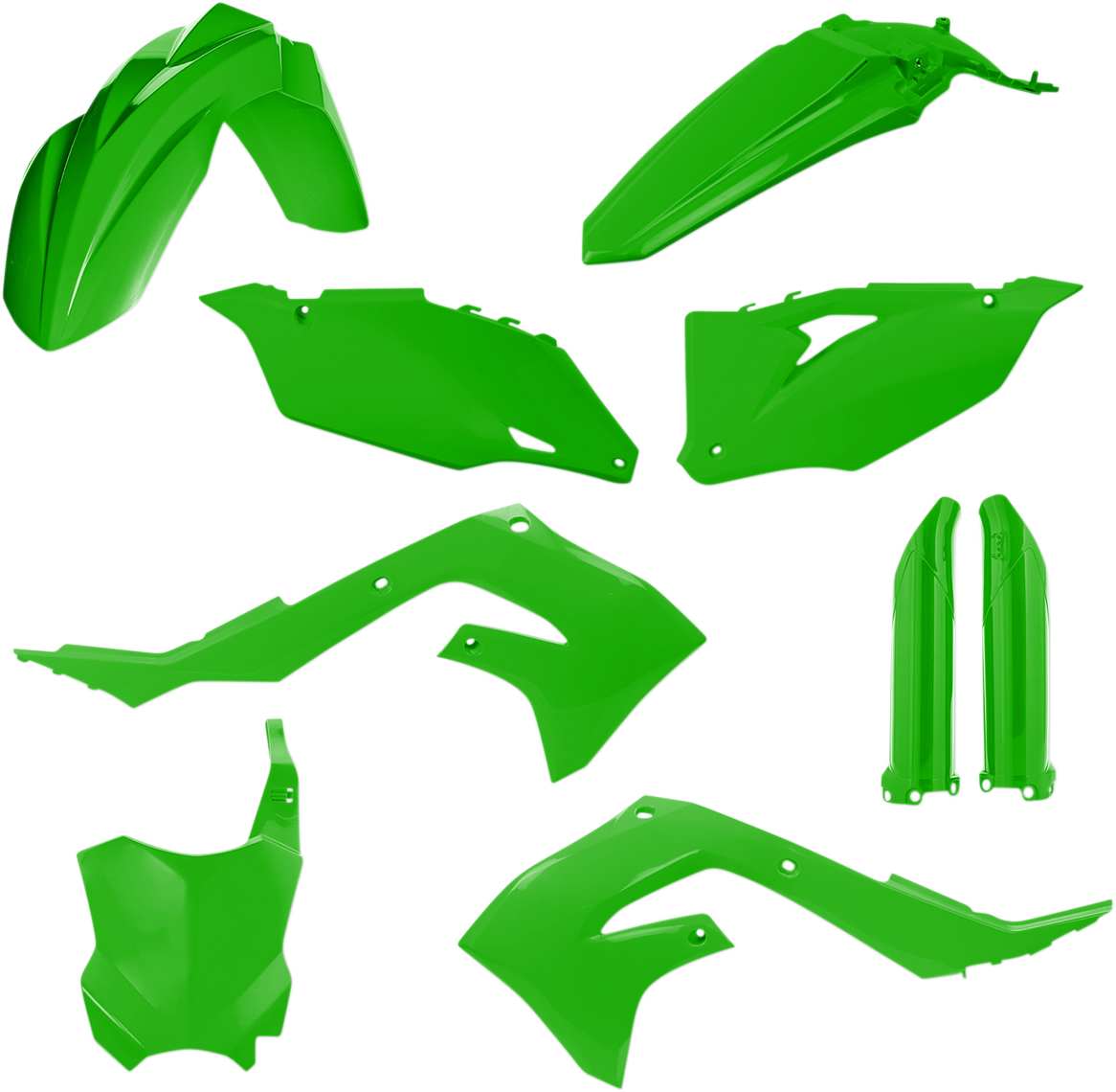 Full Body Kit - Green - Kawasaki - KX '19-'24 (1)