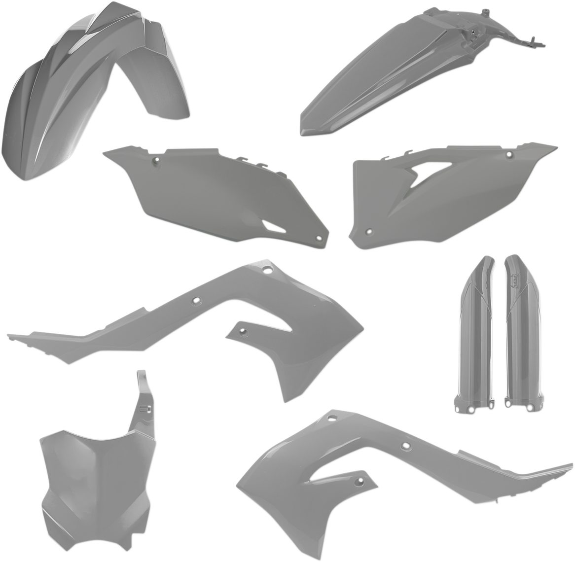 Full Body Kit - Gray - Kawasaki - KX '19-'24 (1)