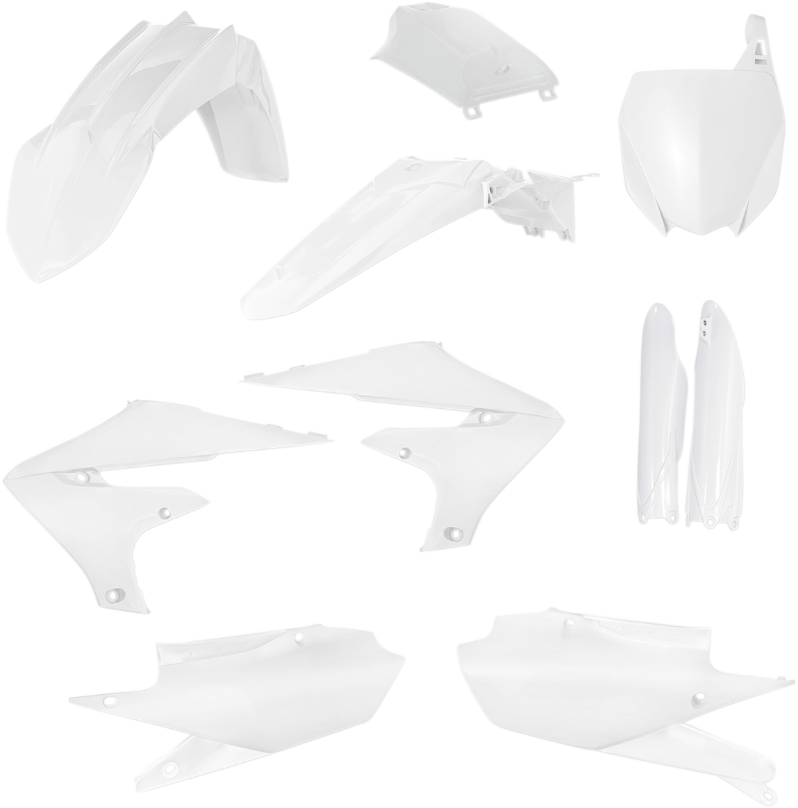Full Body Kit - White - Yamaha - YZ '19-'24 (1)