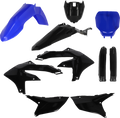 ACERBIS Full Body Kit - Black/Blue - Yamaha - YZ '23-'25