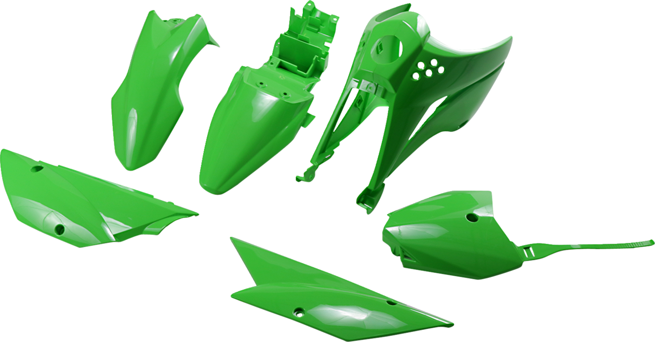 UFO Body Kit KLX110 Green