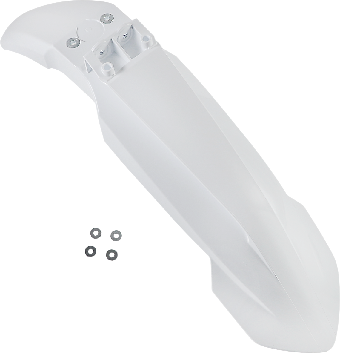 Front Fender - '20 OEM White - KTM - EX/SX/XC '16-'23 (1)