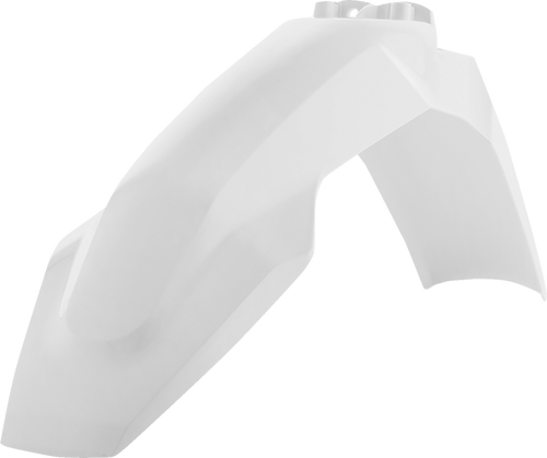 Front Fender - '20 OEM White - Husqvarna - FC/FE/FX/TC/TE/TX '16-'23 (1)