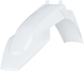 Front Fender - '20 OEM White - Husqvarna - TC '17-'24 (1)