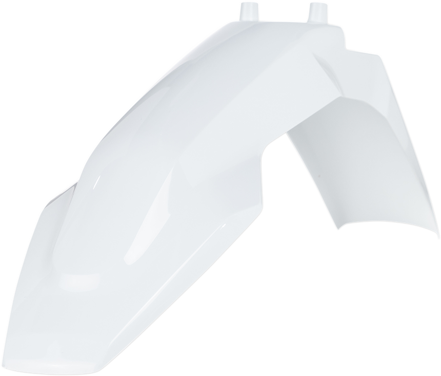 Front Fender - '20 OEM White - Husqvarna - TC '17-'24 (1)