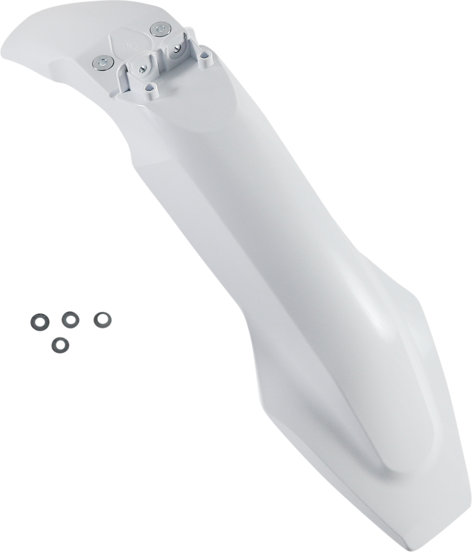 Front Fender - '20 OEM White - Husqvarna - TC '18-'24 (1)