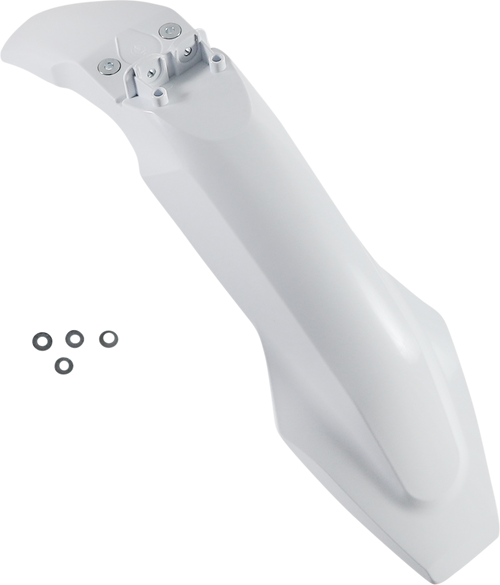 Front Fender - '20 OEM White - Husqvarna - TC '18-'24 (1)