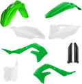 Full Body Kit - '20-'21 OEM Green/White/Black - Kawasaki - KX '19-'24 (1)