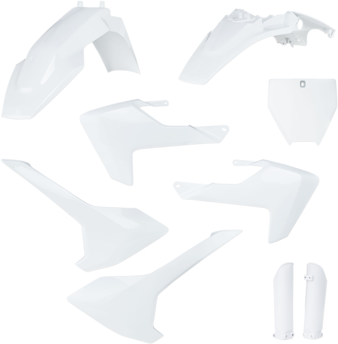 Full Body Kit - '20 White - Husqvarna - TC '17-'23 (1)