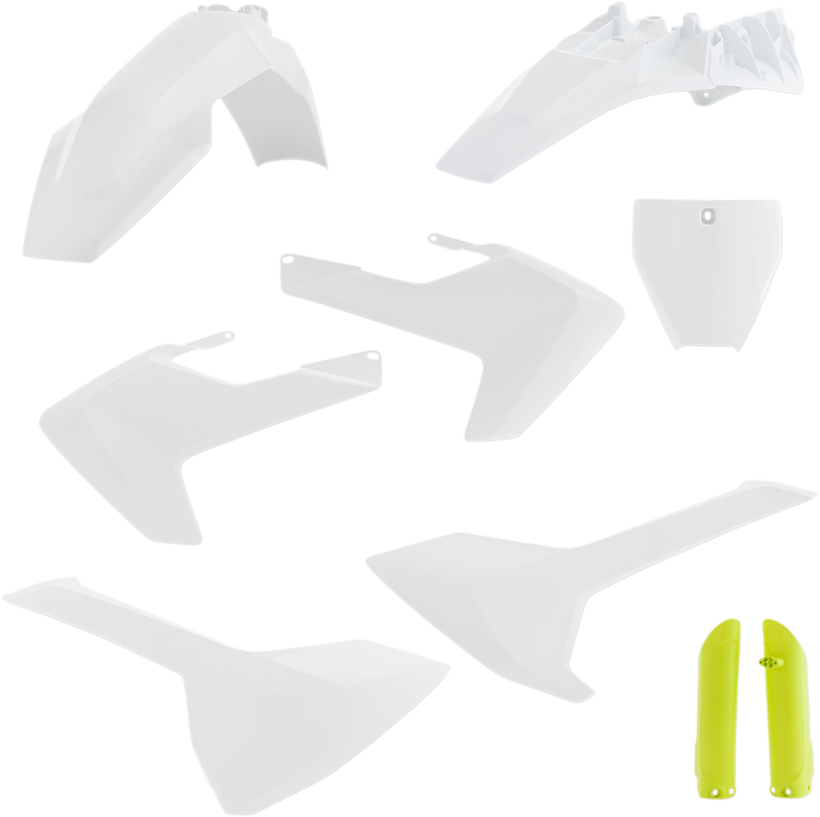 Full Body Kit - '20 OEM White/Yellow - Husqvarna - TC '18-'24 (1)